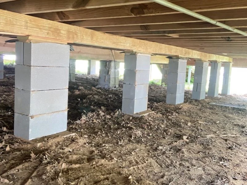 Pier and Beam or Block and Base Foundation Repair in Monroe, LA